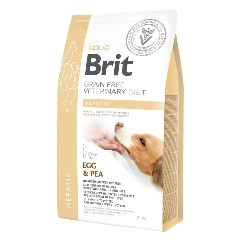 Brit Veterinary Diet Hepatic при хворобах печінки для собак