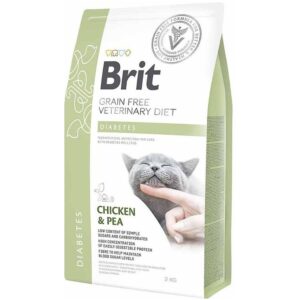 brit gf veterinary diets cat diabets 2 kg result
