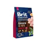Сухий корм Brit Premium Senior L+XL з куркою для літніх собак великих порід