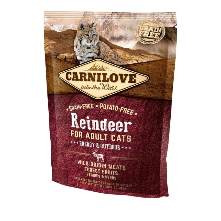 Сухий корм Carnilove Cat Raindeer Energy & Outdoor для активних котів з олениною