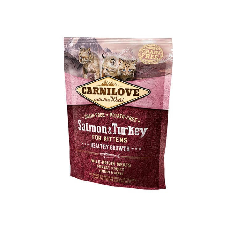 Сухий корм Carnilove Cat Salmon & Turkey Kitten для кошенят з лососем та індичкою