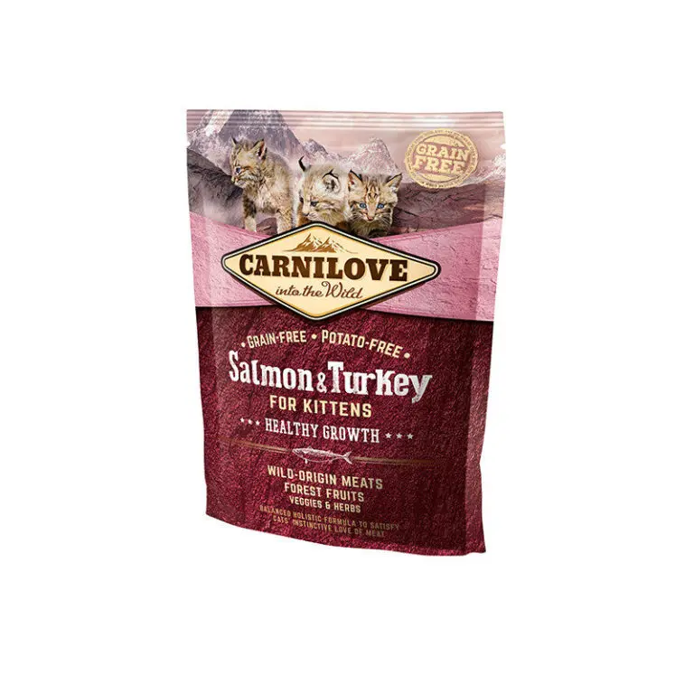 Сухий корм Carnilove Cat Salmon & Turkey Kitten для кошенят з лососем та індичкою