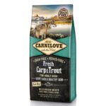 Сухой корм для взрослых собак всех пород Carnilove Fresh Carp & Trout с карпом и форелью