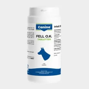 Вітаміни Canina Fell O.K. для шерсті для собак, 250 г