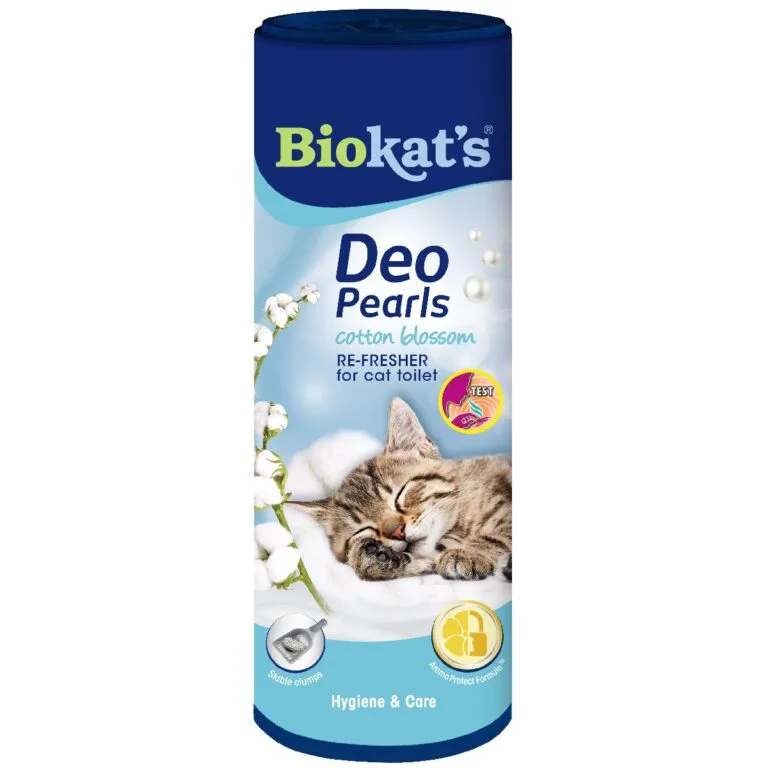 Дезодорант туалету Biokat's Deo Pearls Cotton Blossom для котів, 700 г