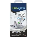 Наповнювач туалету для кішок Biokat's Diamond Classic 8 л (бентонітовий)