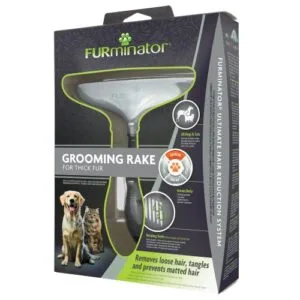 Граблі FURminator з обертовими зубцями для тварин