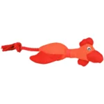Іграшка для собак Trixie Курка / Качка з канатом та пищалкою 38 см