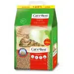Наполнитель туалета для кошек Cat's Best «‎Original» 10+2 л / 5.2 кг (древесный)