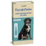 Краплі ProVet Профілайн від бліх та кліщів для собак 20-40 кг, 4 піпетки