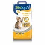 Наполнитель туалета для кошек Песок Biokat's Natural 10кг (бентонитовый)