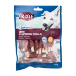 Лакомство для собак Trixie Mini Chewing Rolls Denta Fun 120 г (утка)
