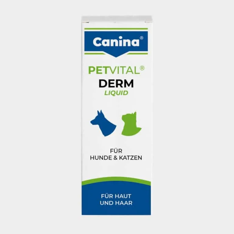 Добавка для шкіри Canina Petvital DERM LIQUID для собак та котів, 25 мл