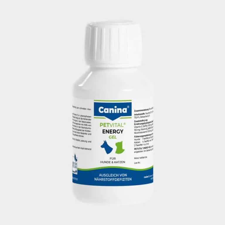 Вітаміни Canina Petvital Energy-Gel для собак та котів, 100 мл