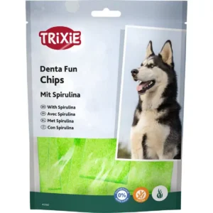 Ласощі Trixie Denta Fun зі спіруліною для собак, 100 г