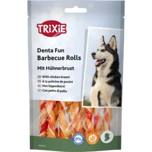 Ласощі Trixie Denta Fun палички з куркою для собак, 10 шт