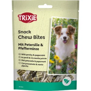 Ласощі Trixie Denta Fun Chew Bites з петрушкою і м'ятою для собак, 150 г