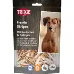 Ласощі Trixie Premio Fish Rabbit Stripes з тріскою і кроликом для собак, 100 г