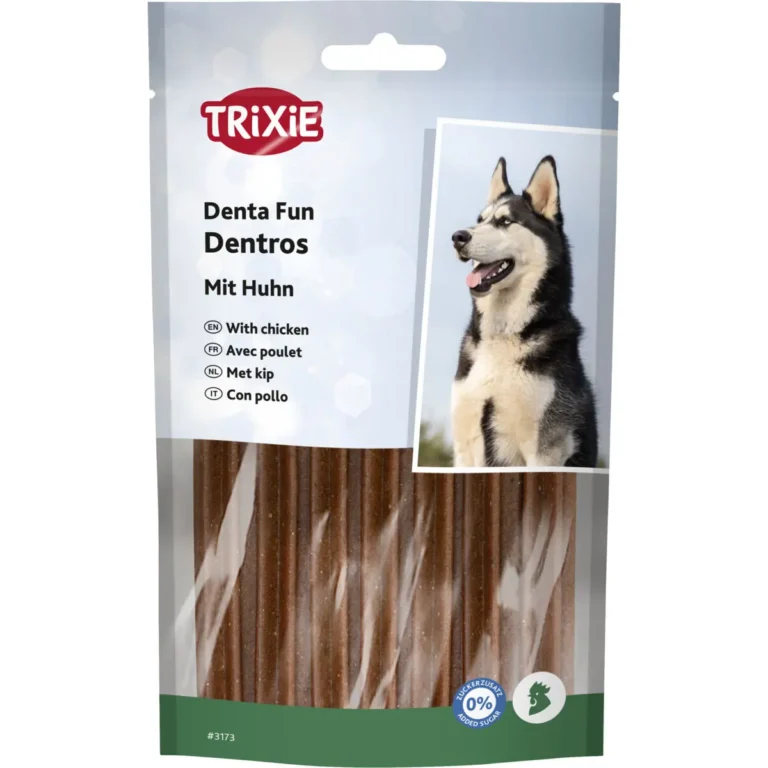 Ласощі для собак "Dentros" з м'ясом домашньої птиці 180гр (7 шт)