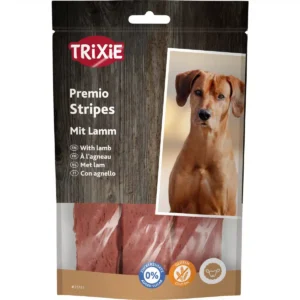 Ласощі Trixie Premio Lamb Stripes з ягням для собак, 100 г