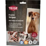 Ласощі  для собак Trixie Premio Fish Chicken Stripes XXL палички курка та лосось 300 г