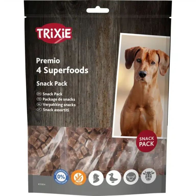 Ласощі Trixie Premio 4 Meat Superfoods з куркою і качкою для собак, 4х100 г