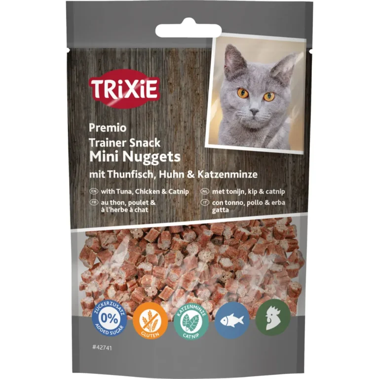 Ласощі для котів Trixie Premio Trainer Snack Mini Fish Nuggets з тунцем та куркою 50 г