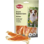 Ласощі Trixie Premio Rabbit Ears з кроликом і куркою для собак, 80 г