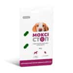 Таблетки PROVET МОКСИСТОП миди для собак 4-10 кг, 2 шт по 120 мг (антигельминтик)