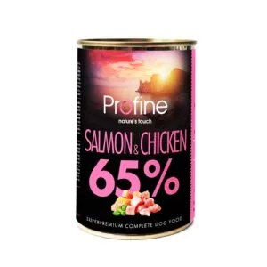 Вологий корм Profine Dog з лососем та куркою для собак, 400 г