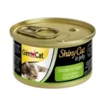 Вологий корм GimCat Shiny Cat з куркою і папаєю для котів, 70 г