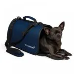 Сумка-переноска Pet Fashion Vesta для собак та котів синя, 38х22х22 см