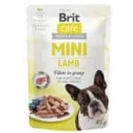 Вологий корм Brit Care Mini для собак малих порід з ягням, 85 г