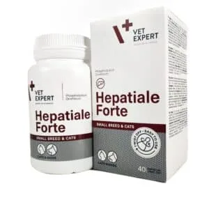 Гепатіале Форте (Hepatiale Forte) для печінки для собак та котів, 40 капс