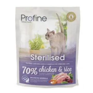Сухий корм Profine Cat Sterilised з куркою і рисом для стерилізованих котів