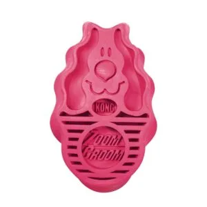Іграшка KONG ZoomGroom рожева для собак