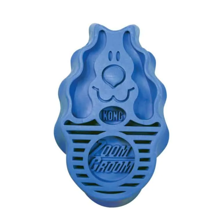 Іграшка KONG ZoomGroom блакитна для собак