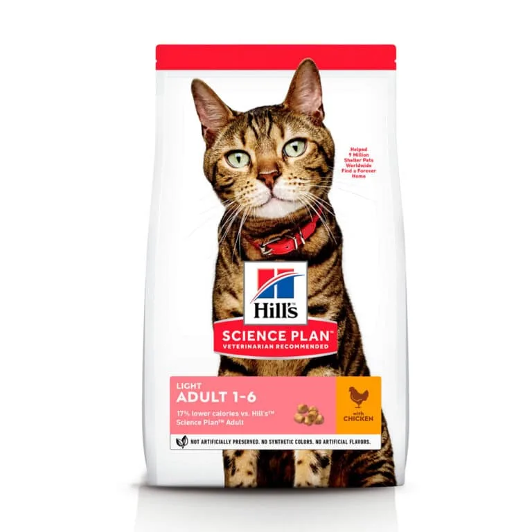 Сухий корм Hill's Adult Light для котів з куркою, 1,5 кг