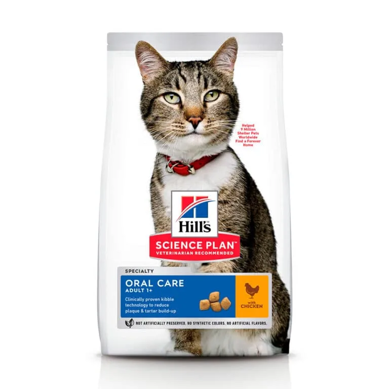 Hill's Adult Oral Care Сухий Корм ​​для Котів з Куркою