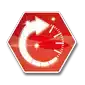 badge multiple cat continuous freshness icon red