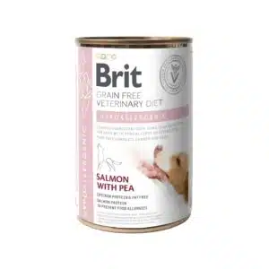 Вологий Brit Veterinary Diet Hypoallergenic з лососем для собак, 400 г