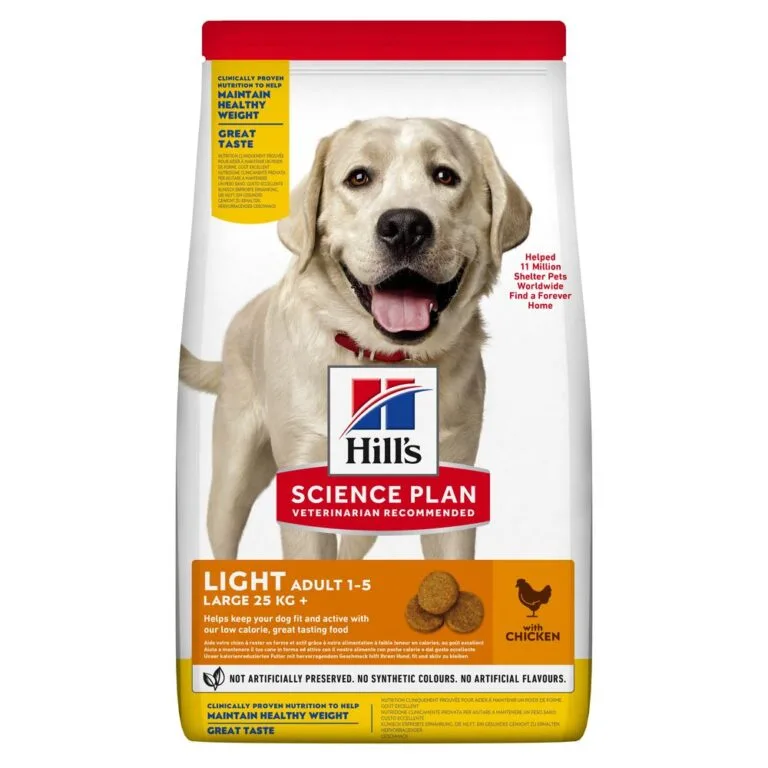 Сухий корм Hill's Science Plan Adult Light Large з куркою для великих собак, 14 кг