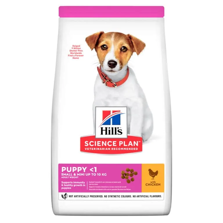 Сухий корм Hill's Science Plan Puppy Small & Mini з куркою для цуценят