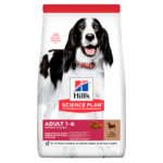 Корм для взрослых собак средних пород Hill's SCIENCE PLAN Adult Medium Breed с ягненком и рисом