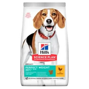 Сухий корм Hill's Science Plan Adult Perfect Weight Medium з куркою для собак, 2 кг