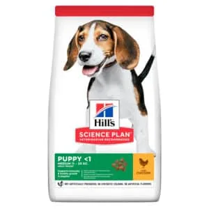 Корм для щенков средних пород Hill's SCIENCE PLAN Puppy Medium Breed с курицей