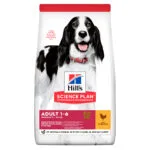 Сухий корм для дорослих собак середніх порід Hill's Science Plan Adult Medium Breed з куркою
