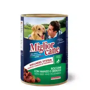 Вологий корм Migliorcane з яловичиною для собак, 405 г