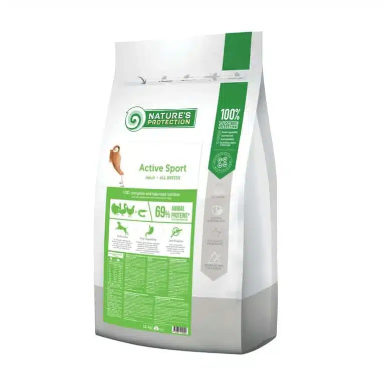 Сухий корм Nature's Protection Active Sport з птицею для дорослих собак