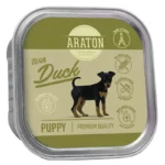 Влажный корм для щенков с уткой ARATON Puppy with Duck, 150 г